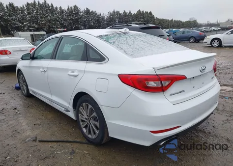 2016 Hyundai Sonata Sport from USA, damaged, VIN 5NPE34AF7GH268466